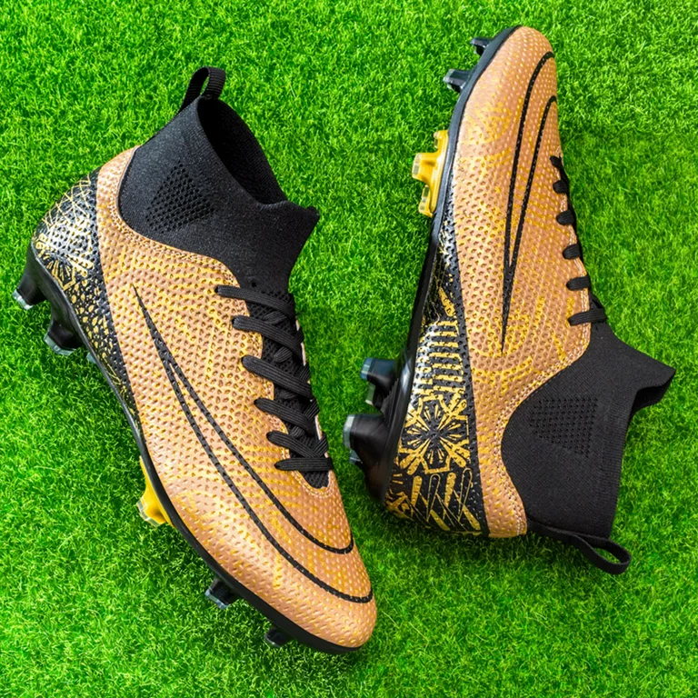 Gold Soccer Cleats