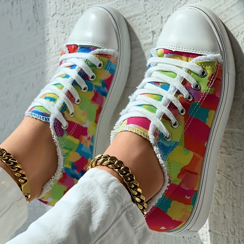 canvas sneakers