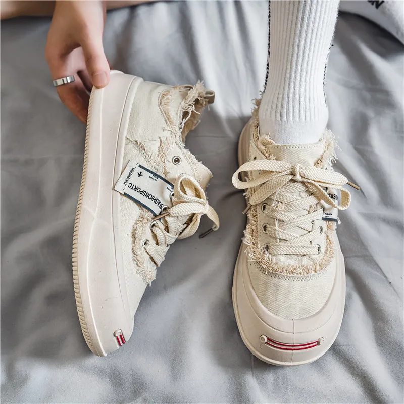 canvas sneakers