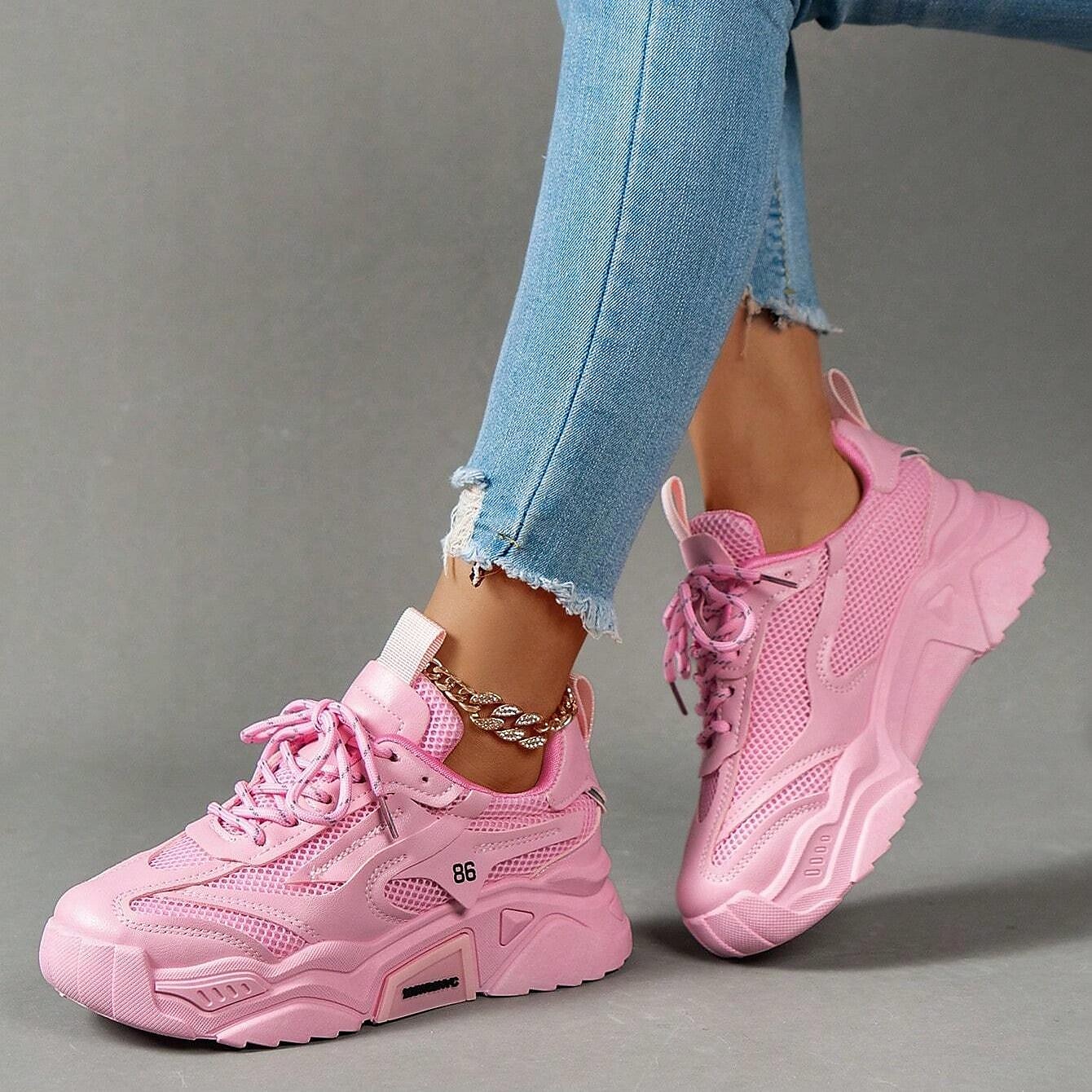 Pink Sneakers