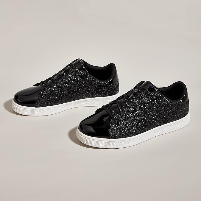 glitter sneakers