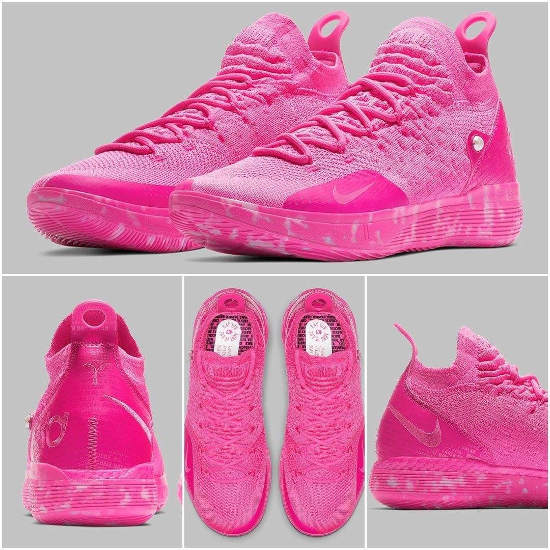 pink basketball shoes