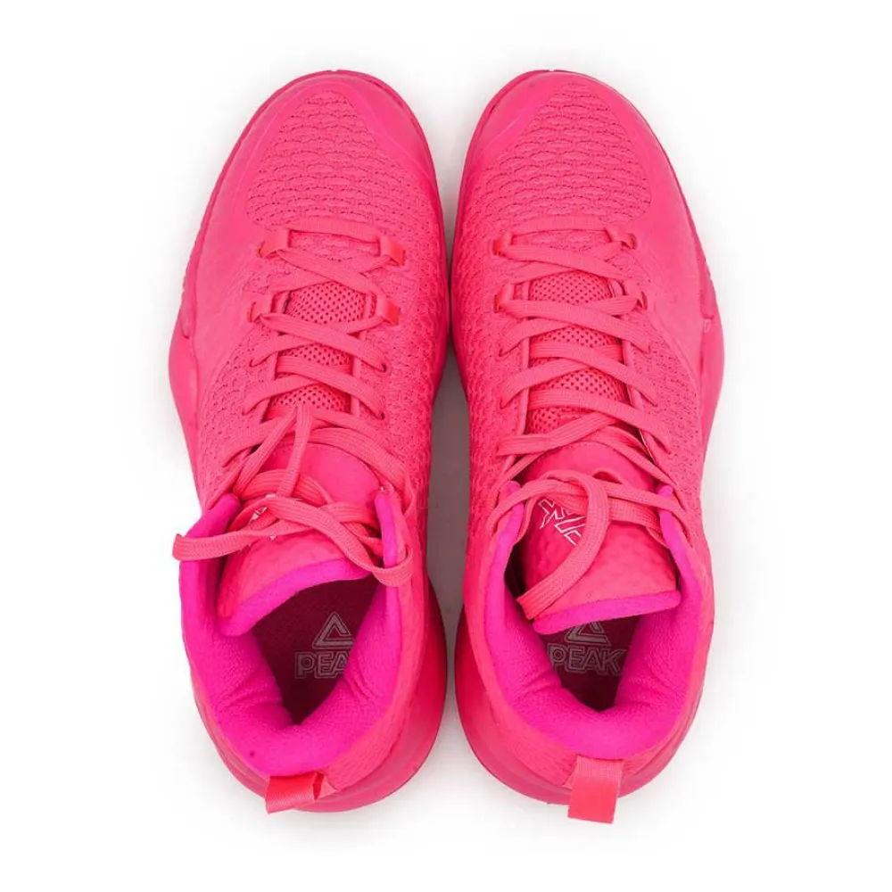 pink basketball shoes