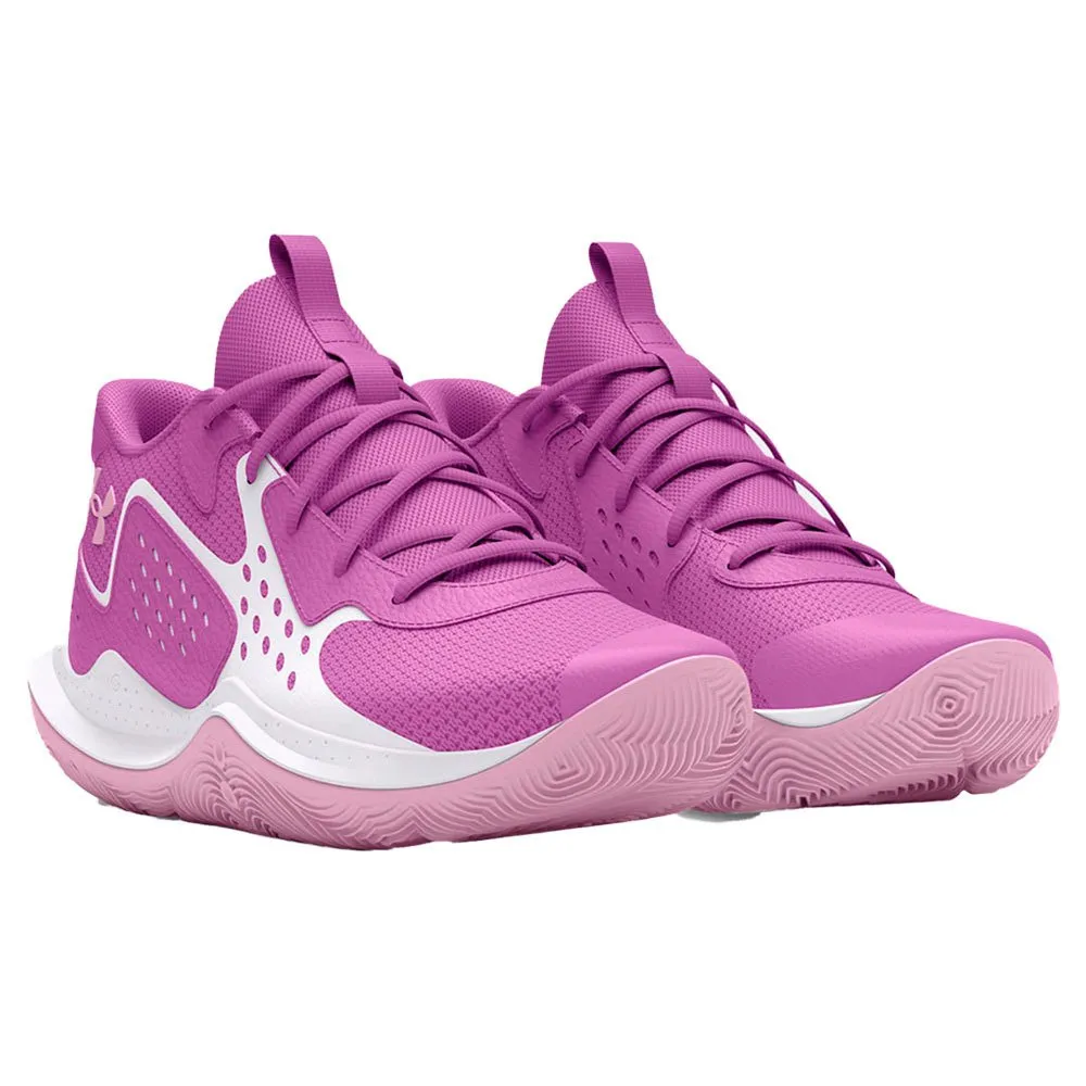 pink basketball shoes