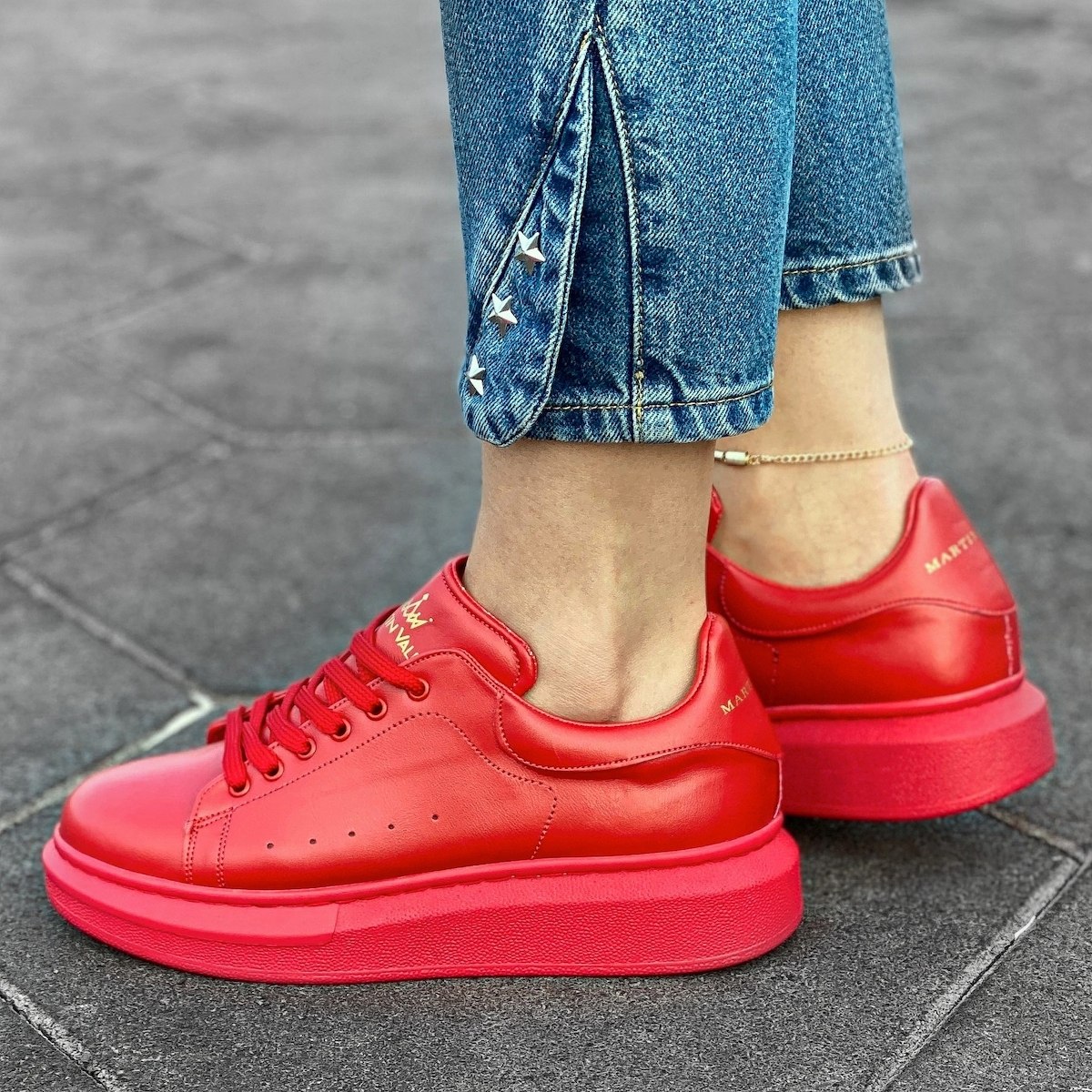 Red Sneakers