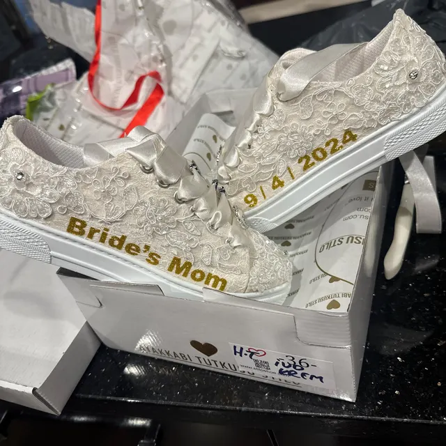 wedding sneakers for bride