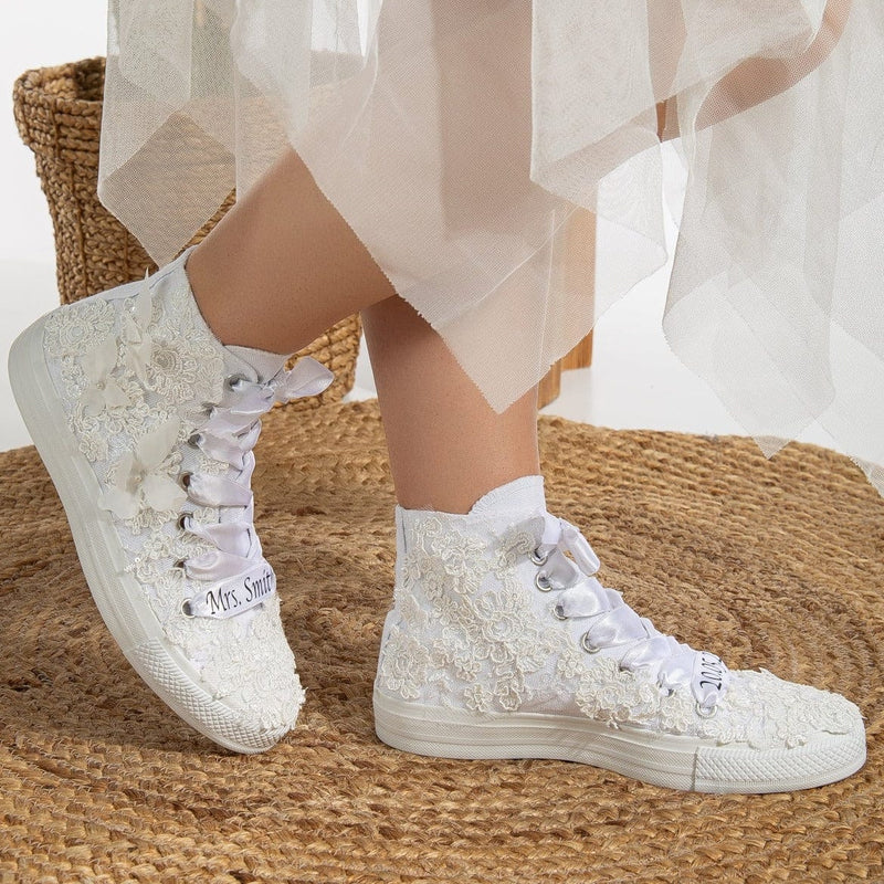 wedding sneakers for bride