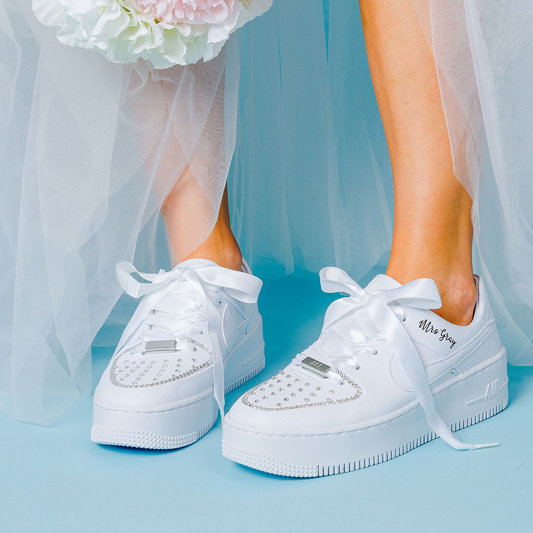 wedding sneakers for bride