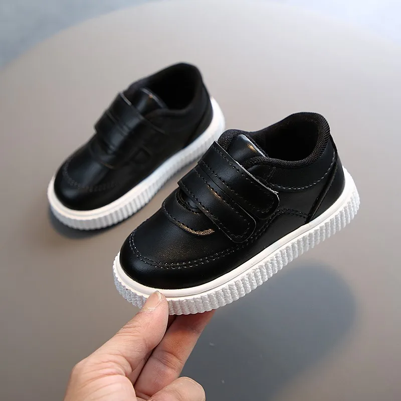 kids black sneakers