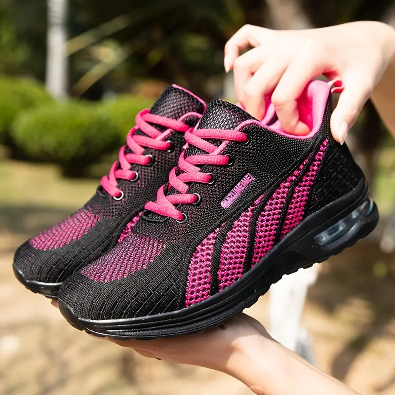 cushioned running shoes