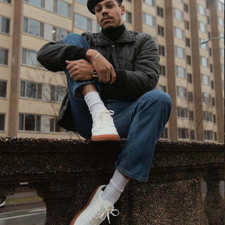 white sneaker 
