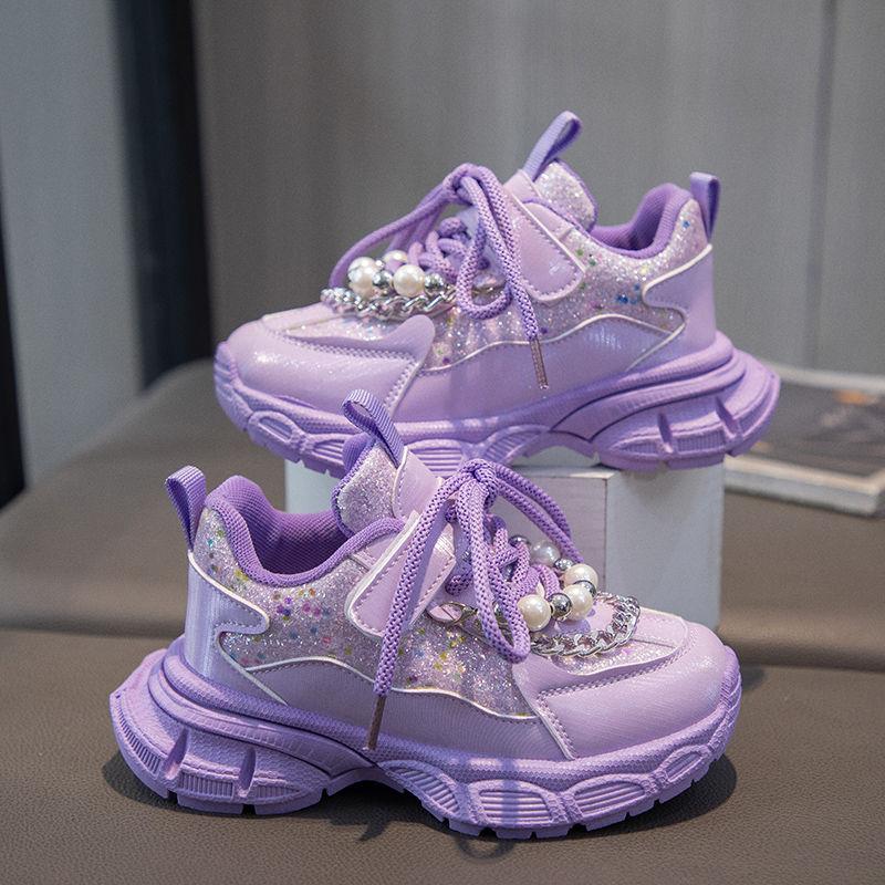 colorful running shoes