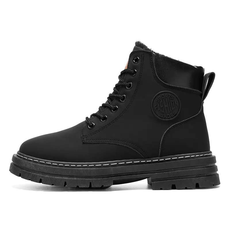 leather sneaker boots
