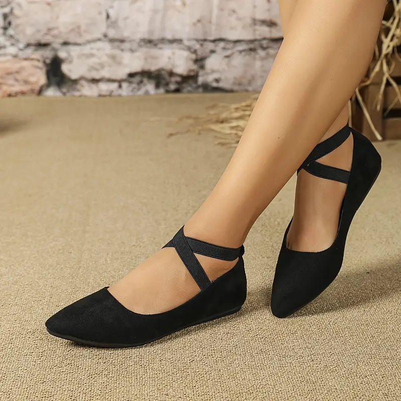 ballet flats with straps