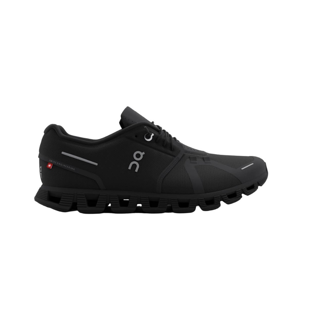 all black running shoes 