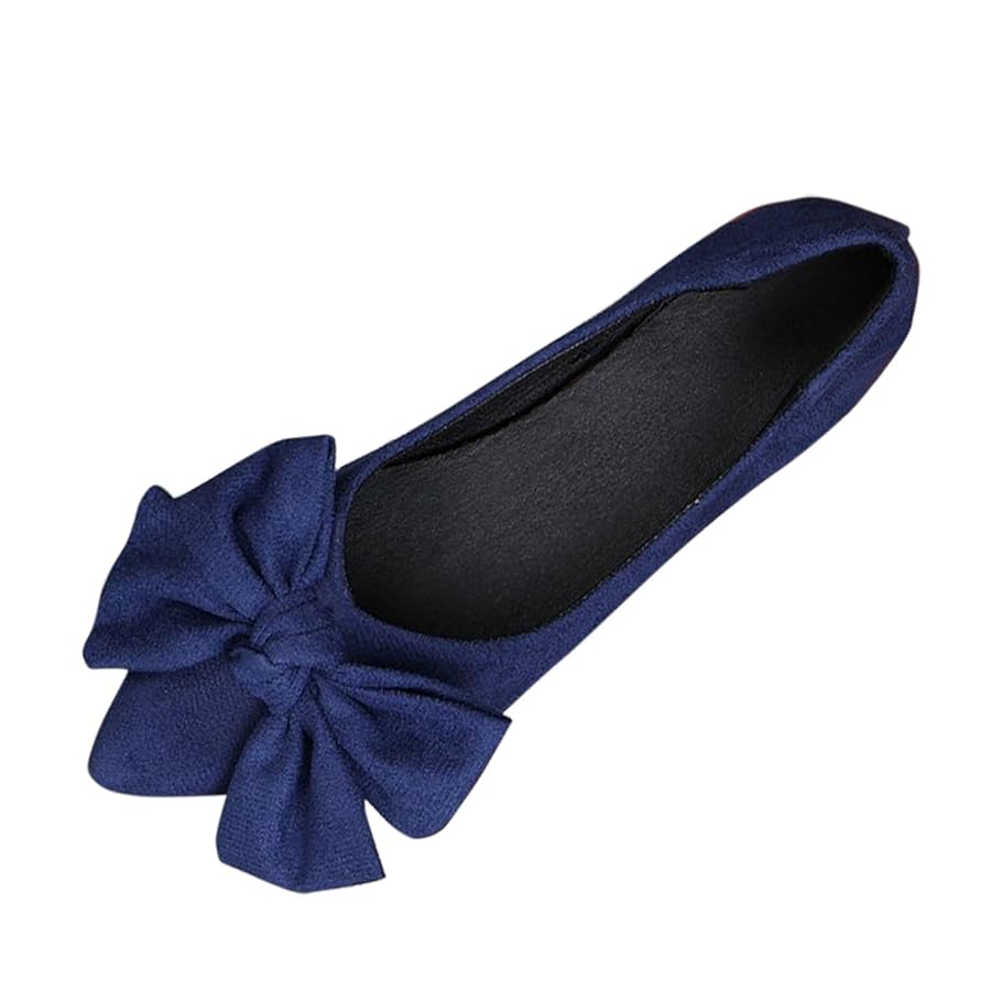 suede ballet flats