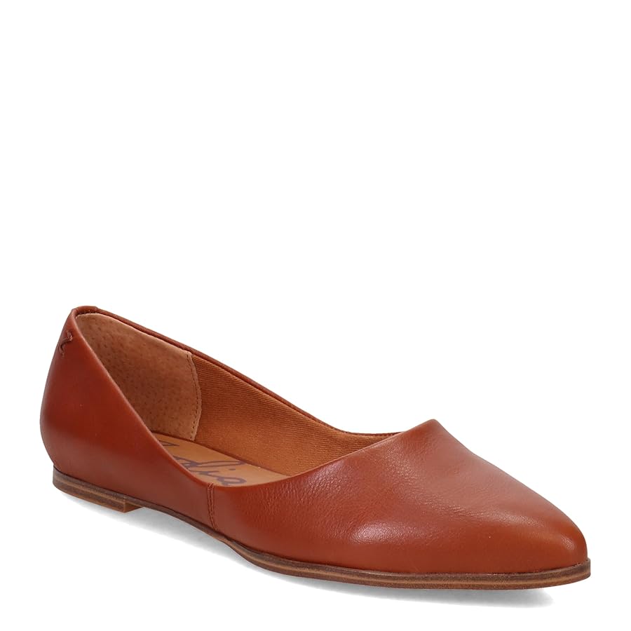 leather flats