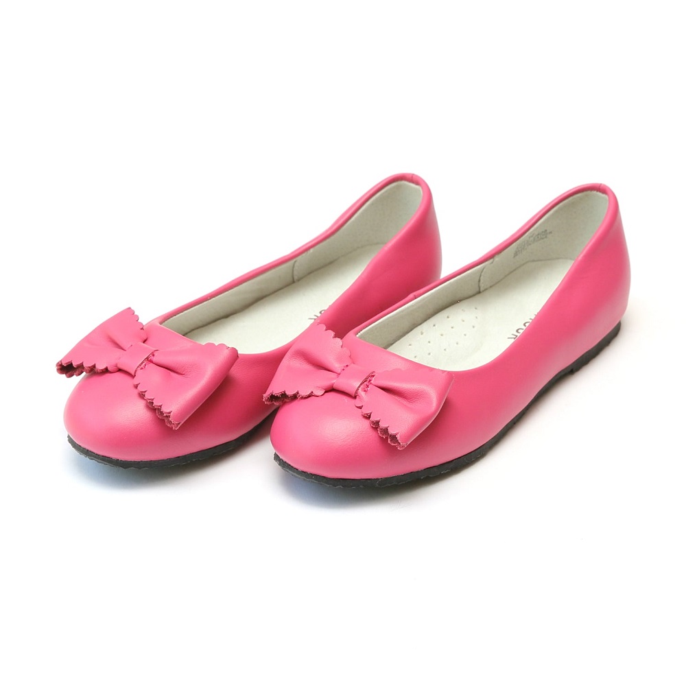 leather ballet flats