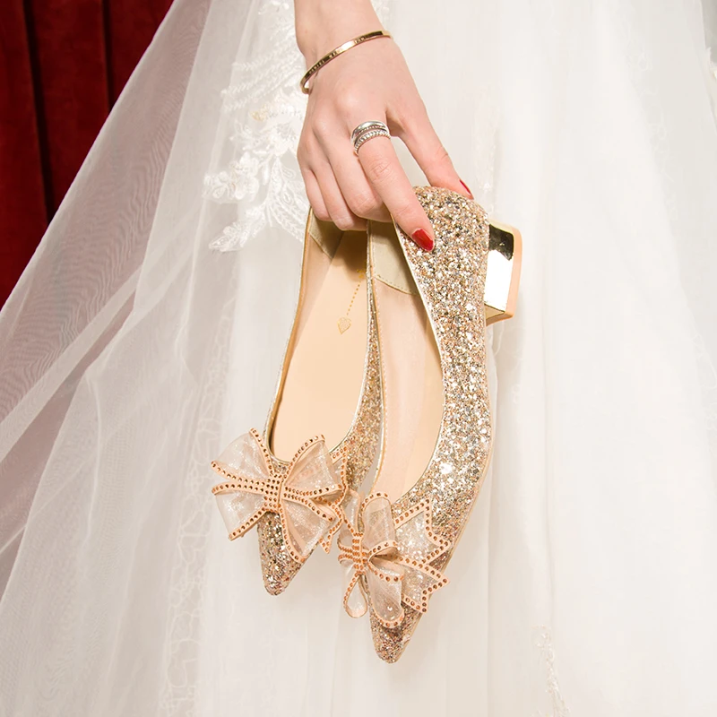 wedding flats for bride