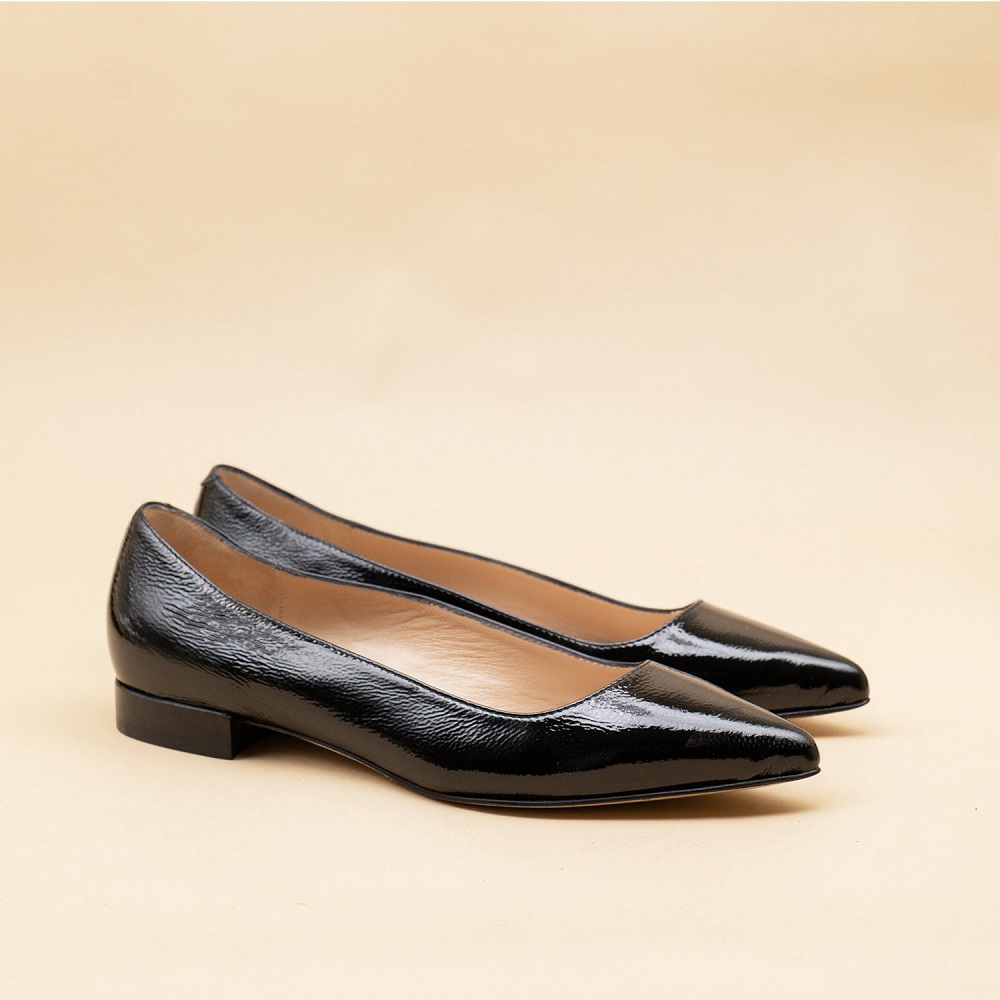 leather flats