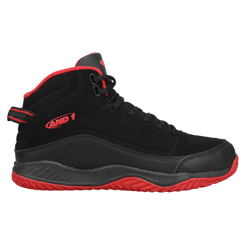 black basketball shoes