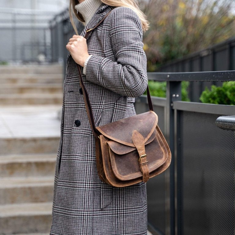 leather crossbody bag