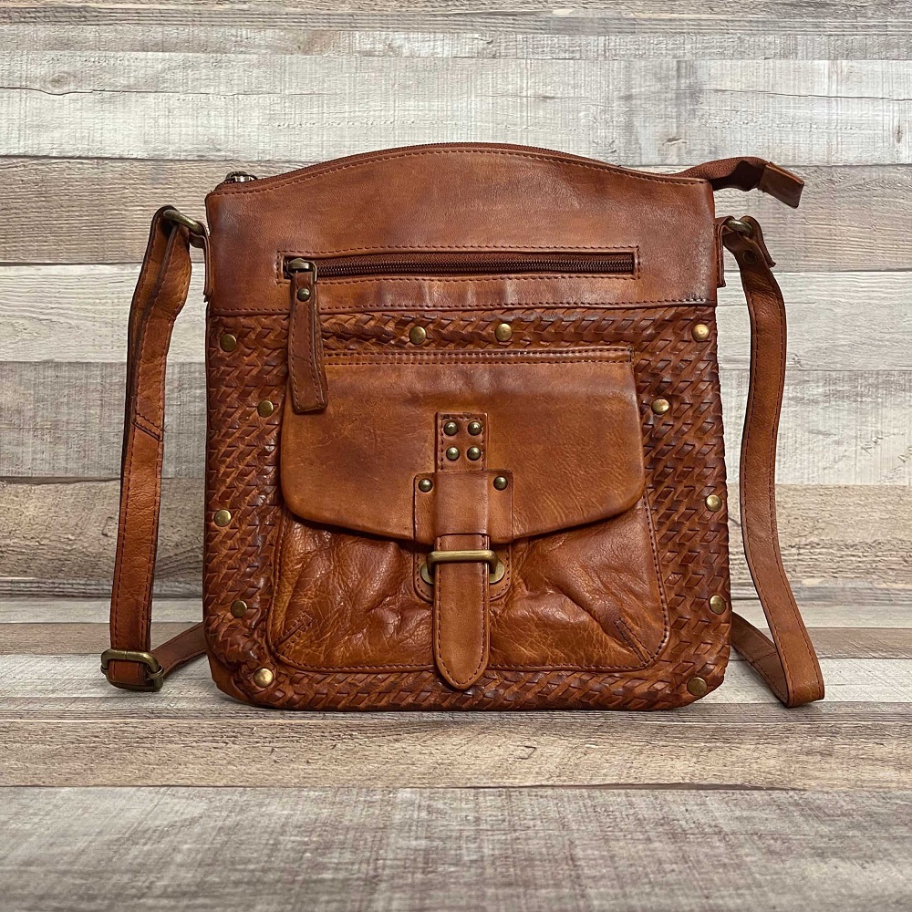 leather crossbody bag