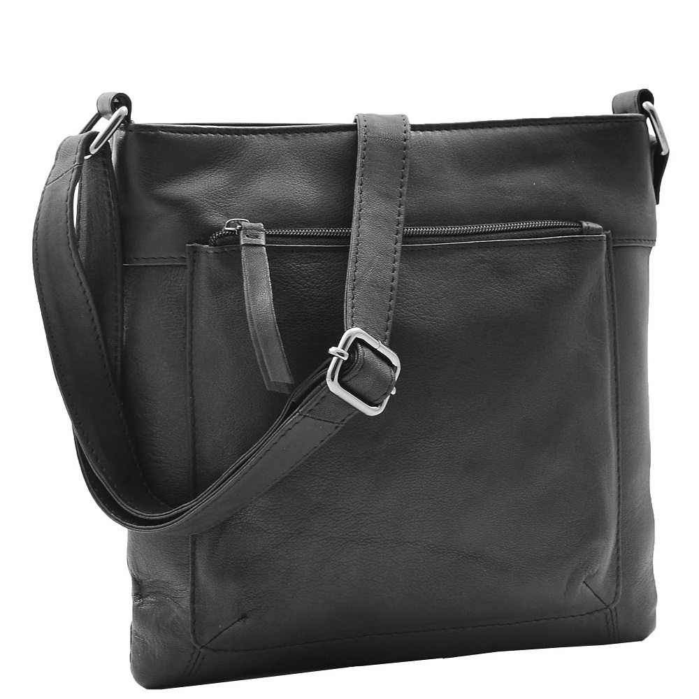 black crossbody bag
