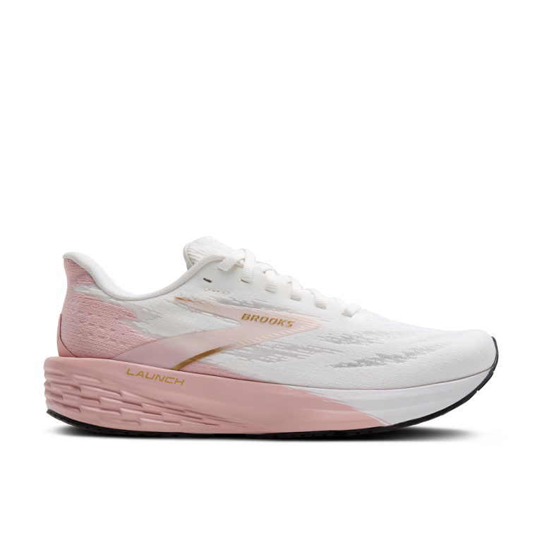 pink brooks running shoes