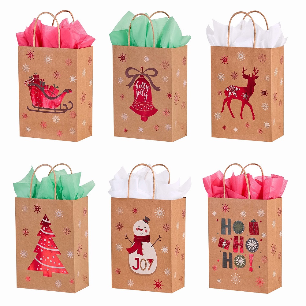 small christmas gift bags