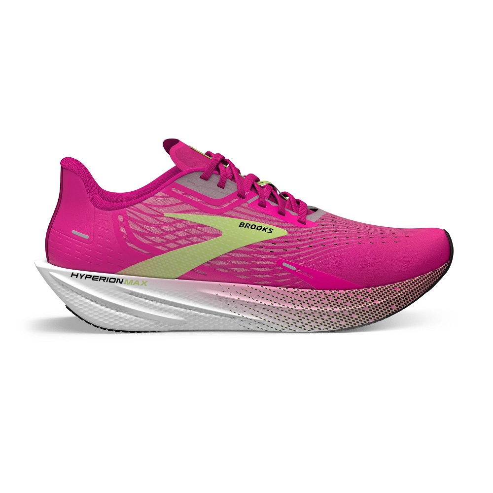 pink brooks running shoes