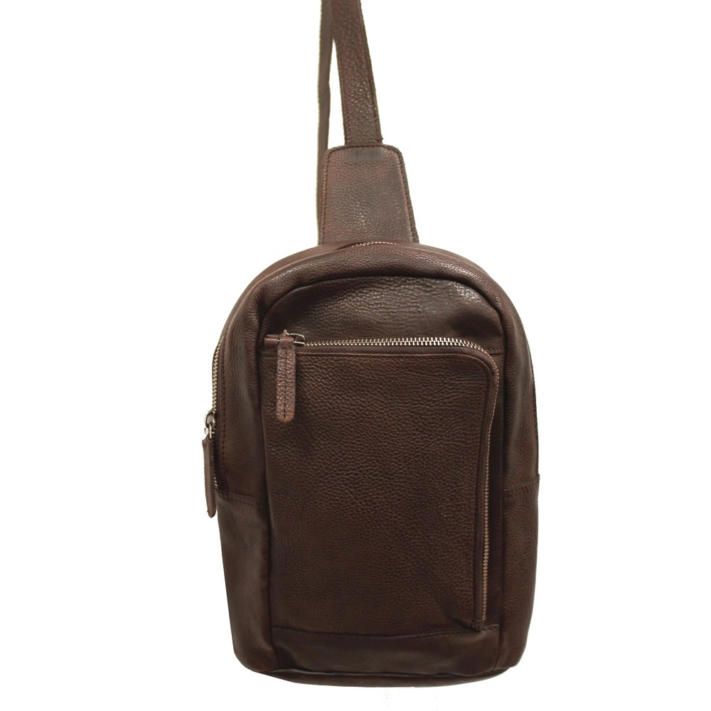 leather sling bag