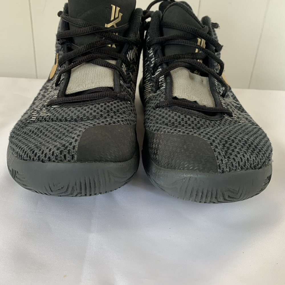 black and gold basketball shoes