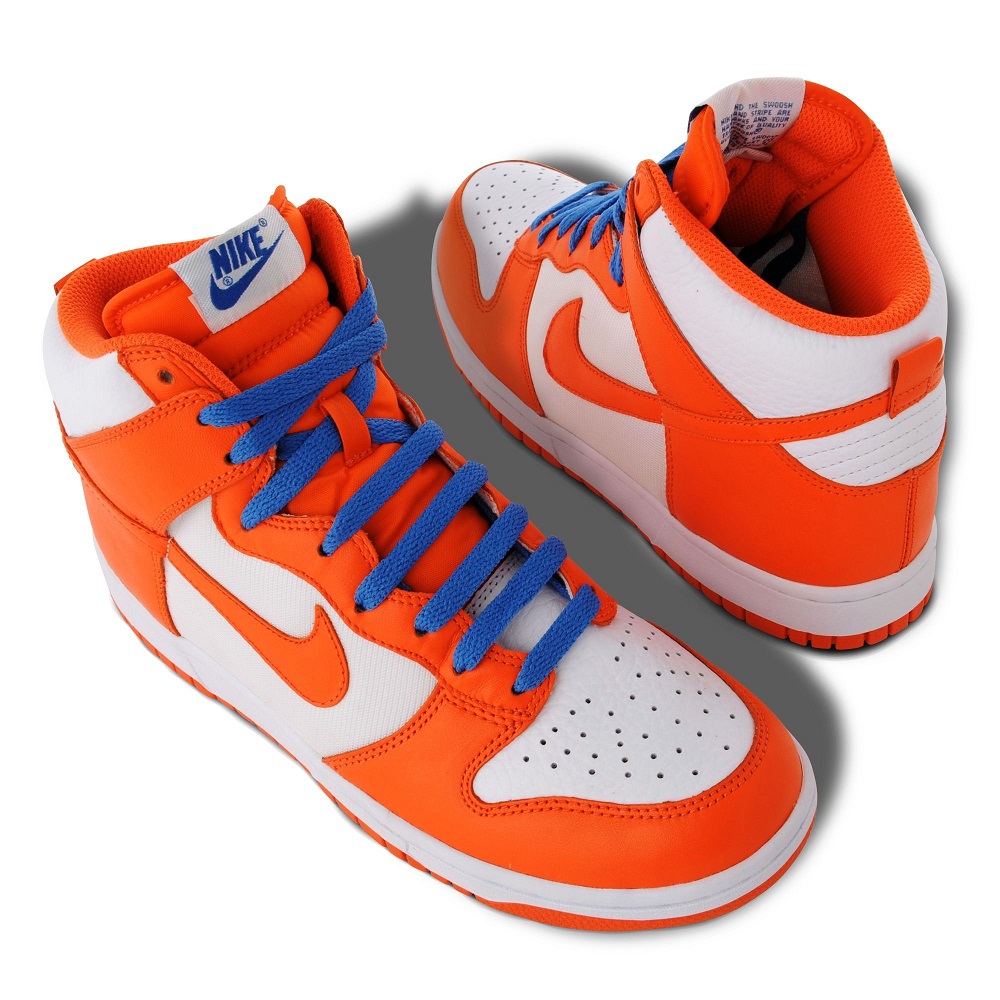 neon orange basketball shoes