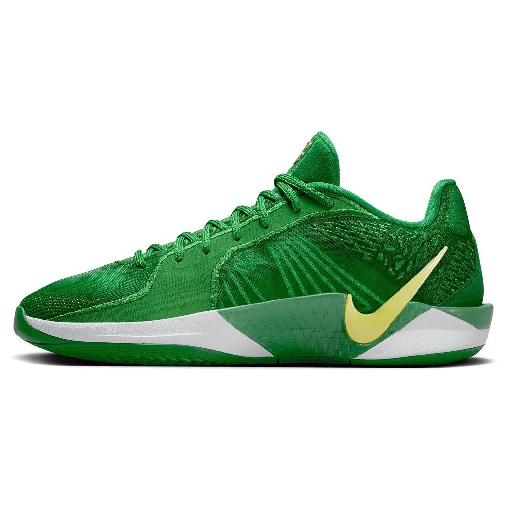 green and white basketball shoes