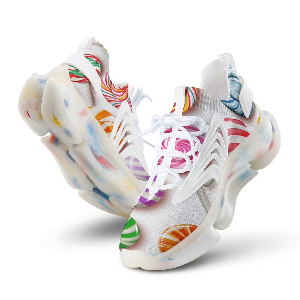 rainbow basketball shoes