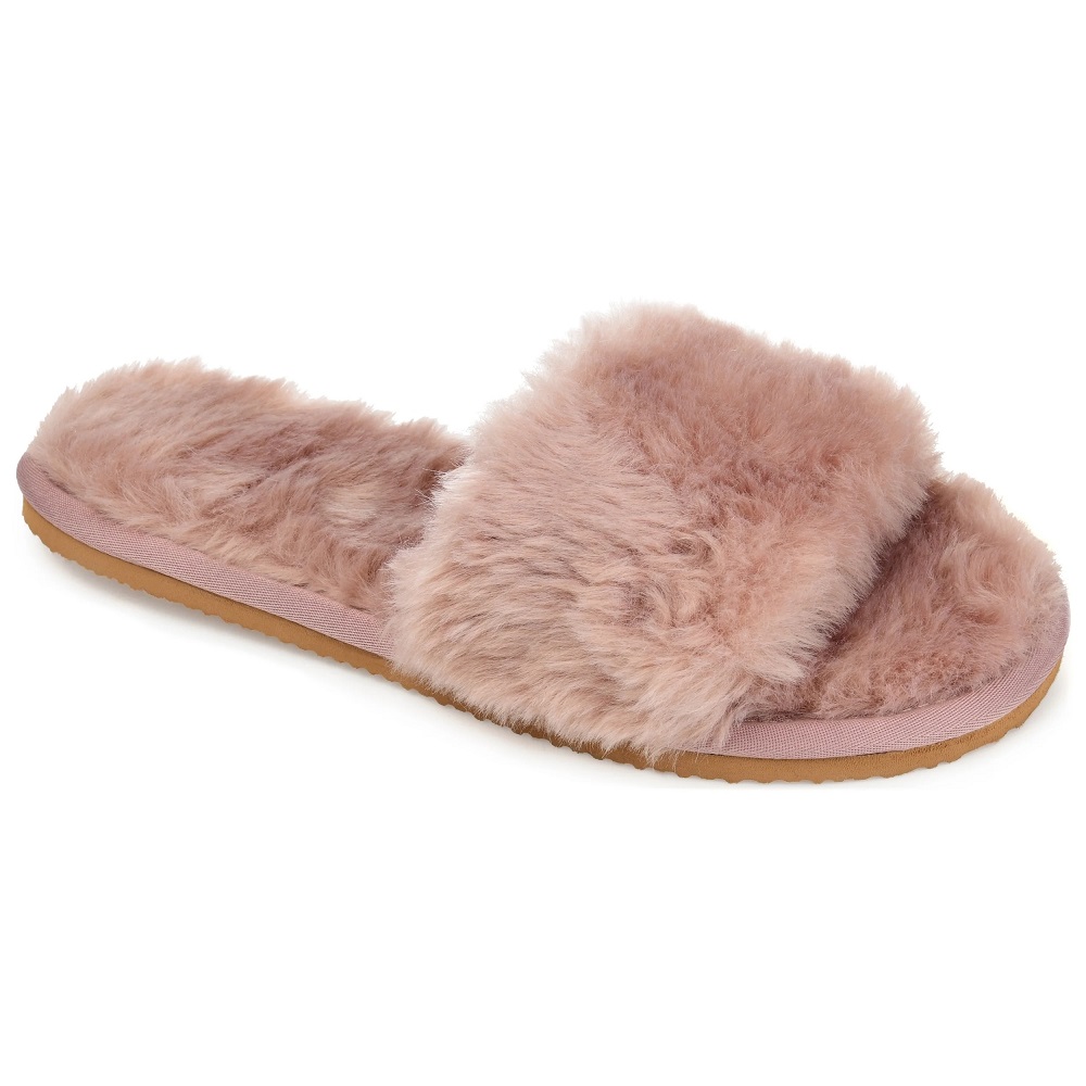 fur slippers