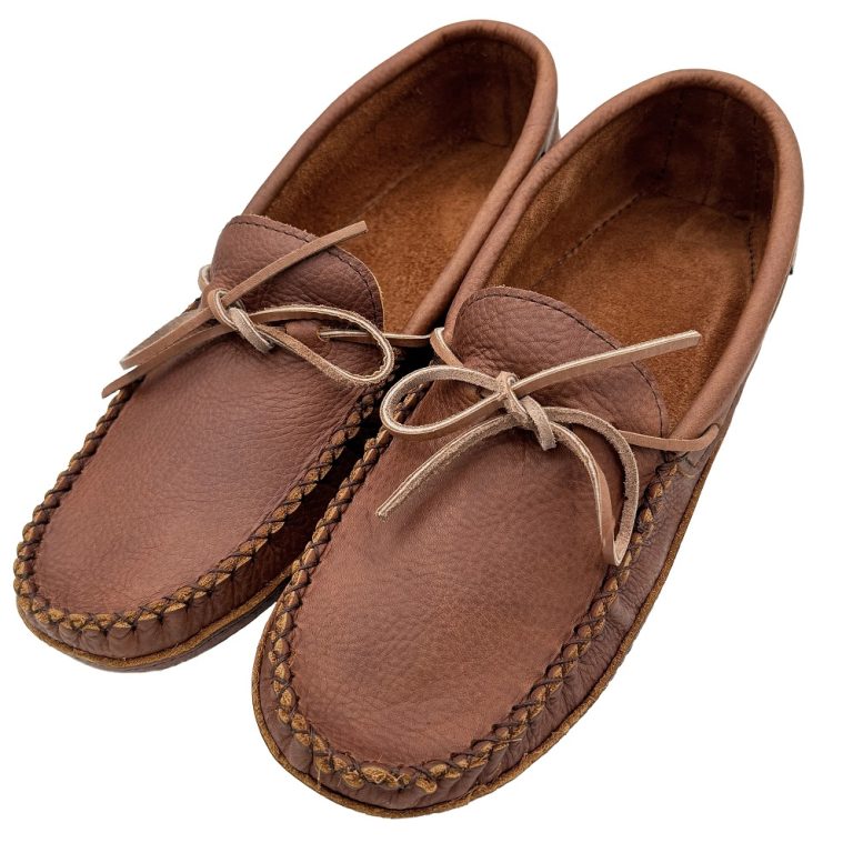 mens leather slippers