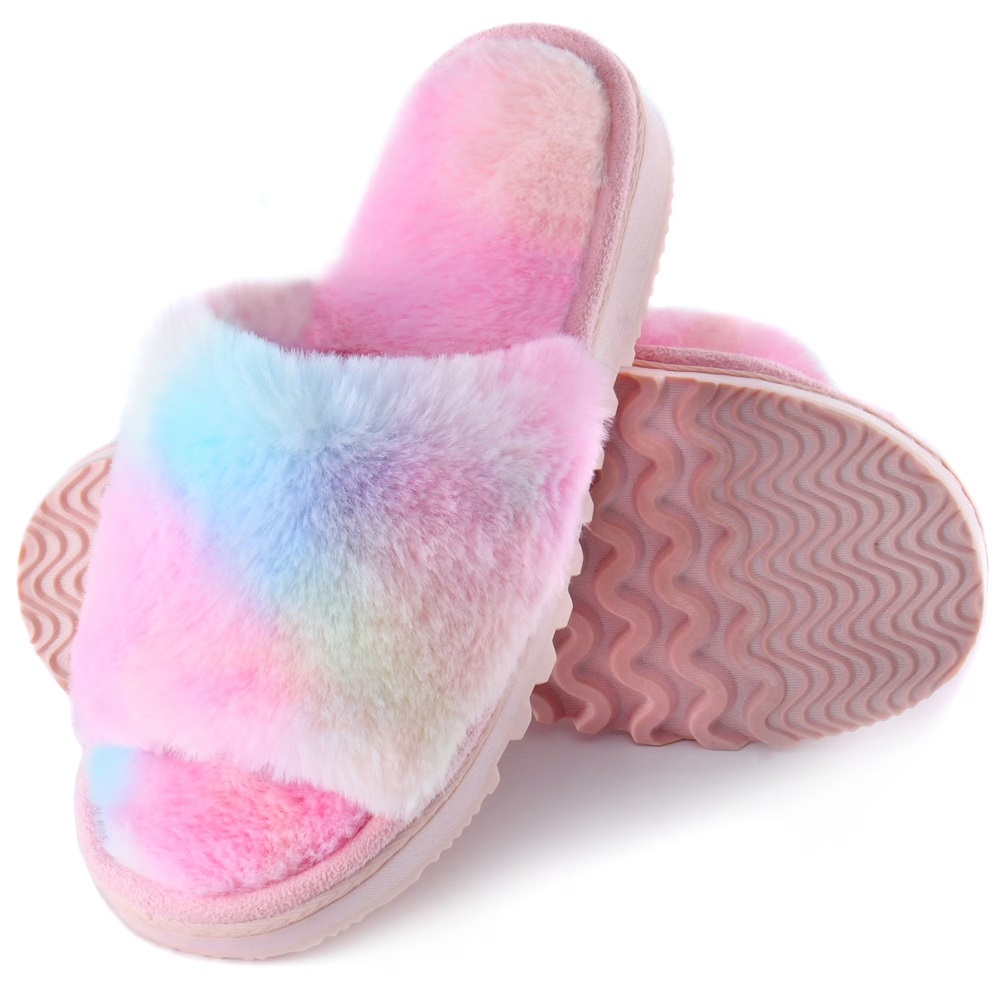 fluffy slippers