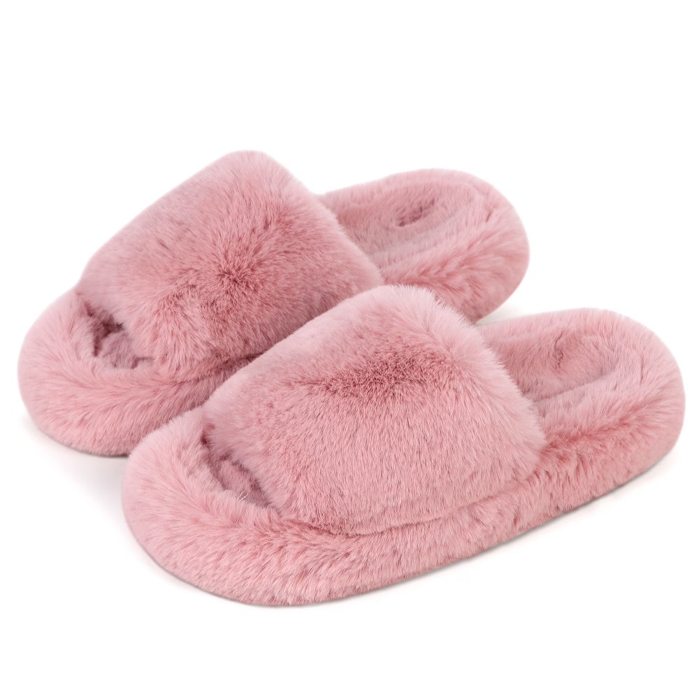 fluffy slippers